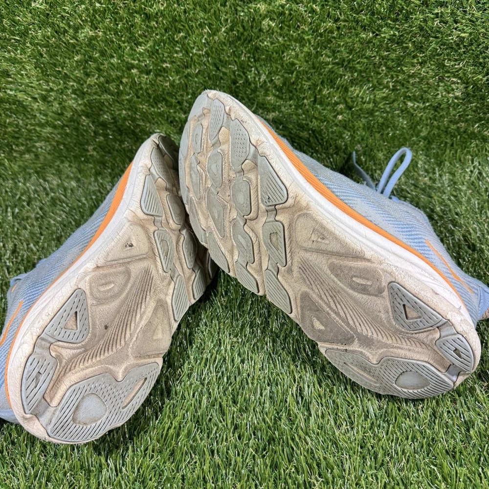 Hoka One One Clifton 9 Shoes Womens Size 9 Blue Running Sneakers 1127896 ABIW - Picture 11 of 13